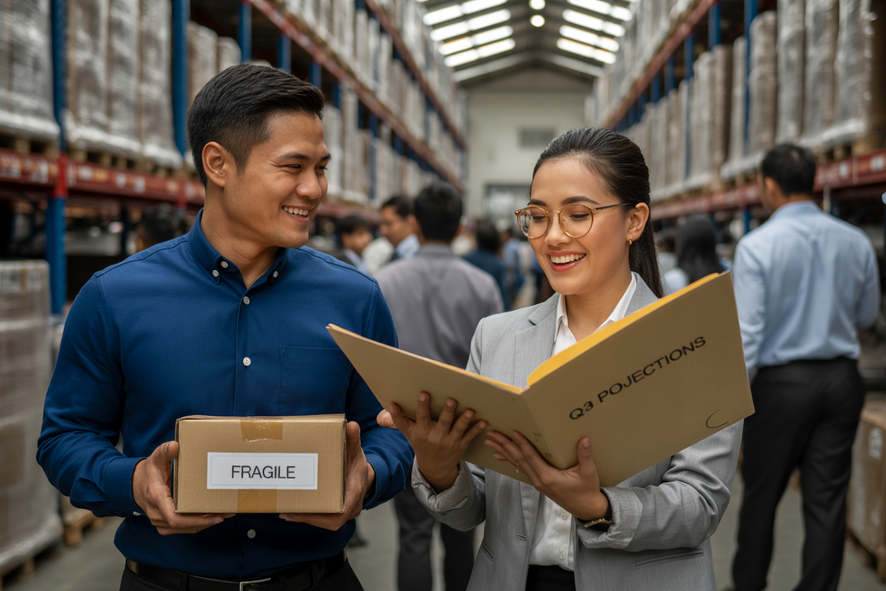 A thriving small business in the Philippines.